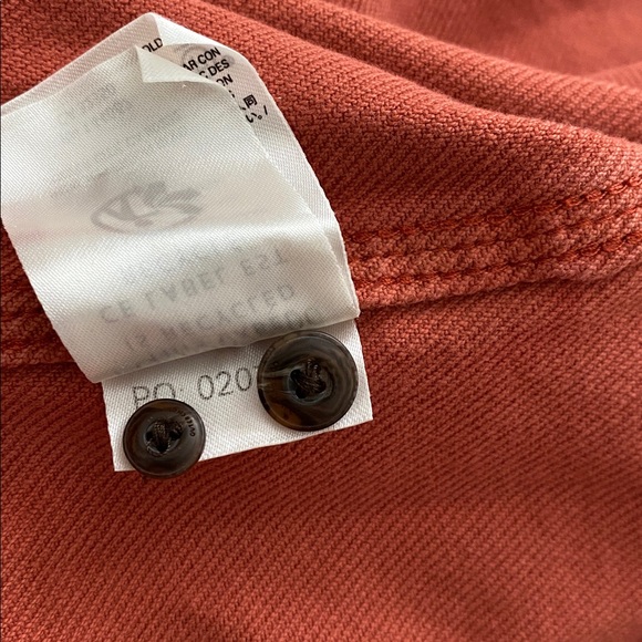 Outerknown Salmon Button Down. Size M. - Picture 8 of 10